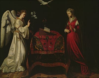 The Annunciation by Louis Finsonius or Finson